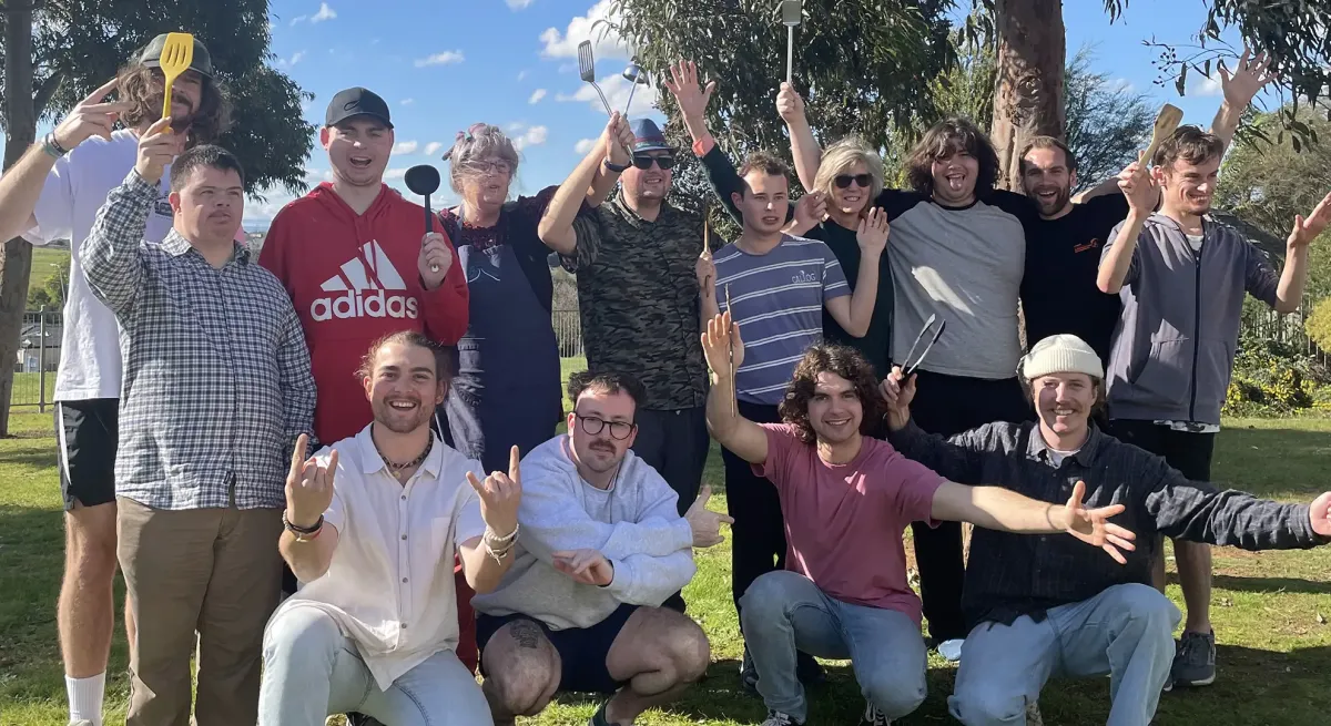 People on a forest adventure with TDAC